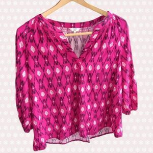 Crown & Ivy long sleeve lightweight blouse